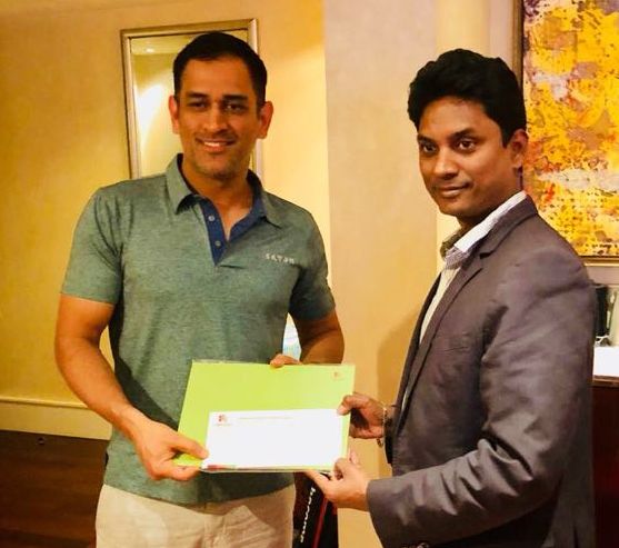 MS Dhoni signed as the brand ambassador of Sumadhura Group
